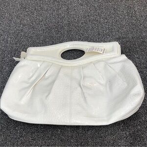 Elegant White Women's Clutch